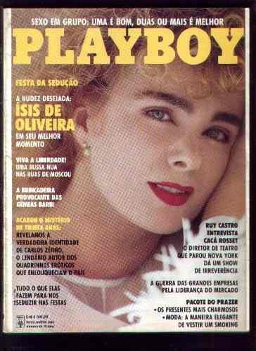 Revista Playboy N°196 edicion Brasilera - Isis de Oliveira