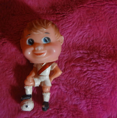 Muñeco de Futbol años 70 - Muñeco cabezón de River