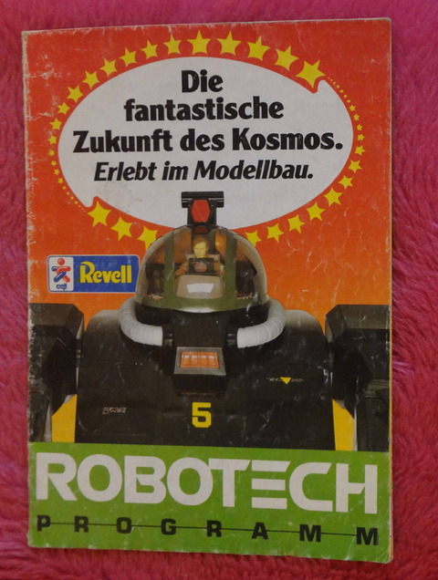 Robotech Programm - Catalogo alemán de Robotech