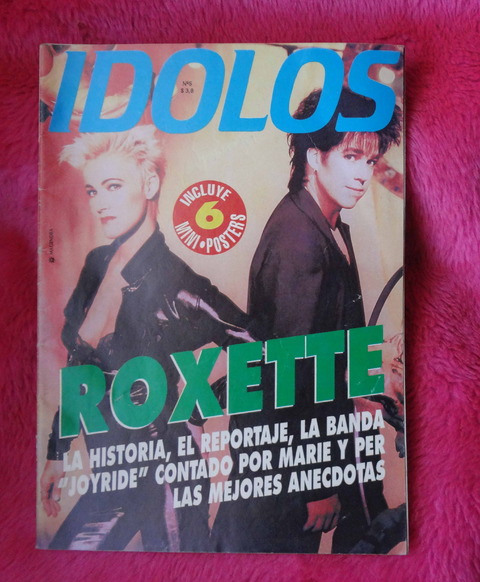 Roxette - Revista Idolos - Mega Poster 