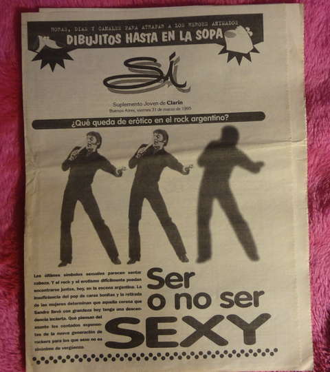 Suplemento SI de Clarín - 31 de Marzo de 1995