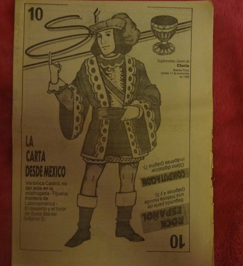 Suplemento SI de Clarín - 11 de Noviembre de 1988