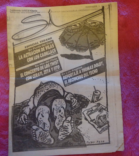 Suplemento SI de Clarín - 20 de Enero de 1989