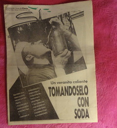 Suplemento SI de Clarin - 12 de enero de 1990 - Soda Stereo - Gustavo Cerati