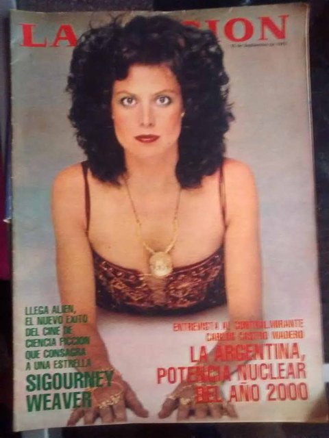 Revista La Nación 1979 - Alien - Sara Gallardo