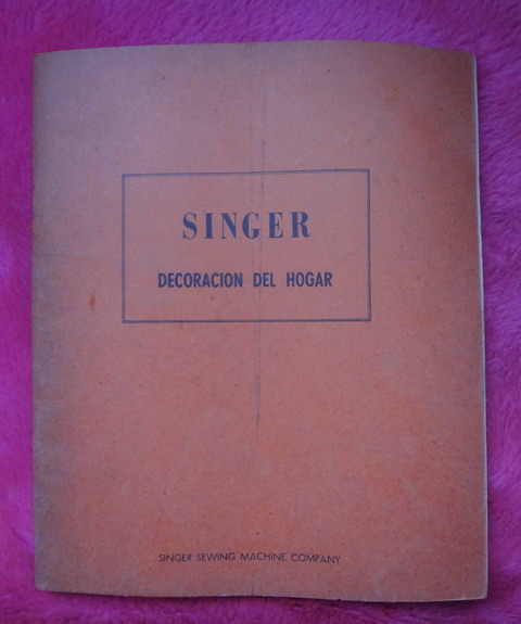 Singer Decoracion del hogar - 1948