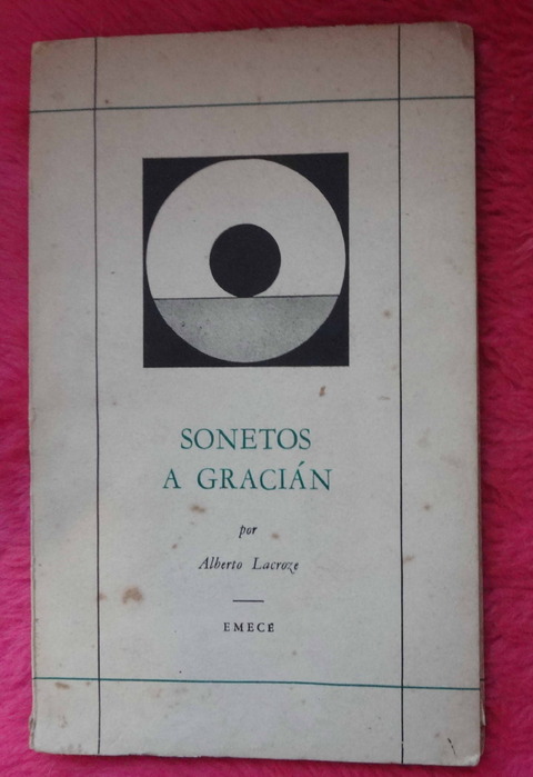 Sonetos a Gracian por Alberto Lacroze - Viñeta de Jorge Dellepiane