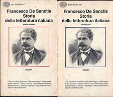 Storia della letteratura italiana di Francesco De Sanctis 