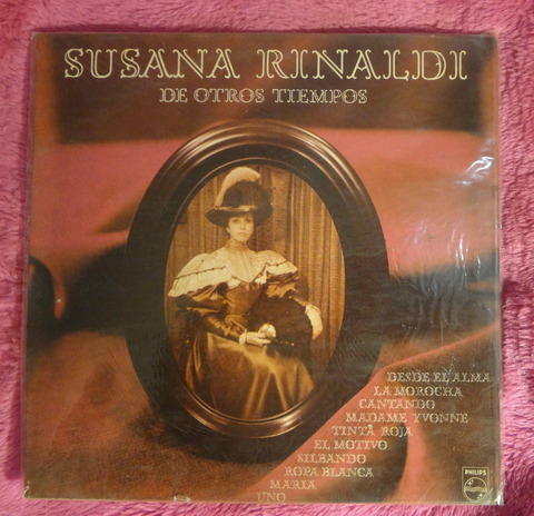 Susana Rinaldi - De otros tiempos - vinilo