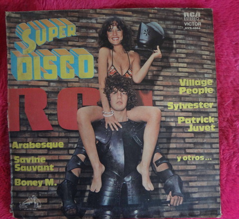 Super Disco RCA 1979 - Tapa Judith Gabbani - lp vinilo