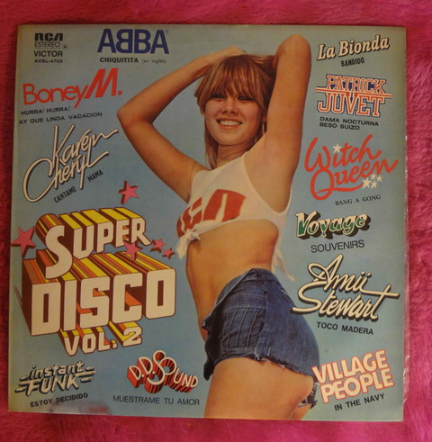 Super Disco Vol. 2 Abba - La Bionda - Village People - Boney M. y otros - Vinilo
