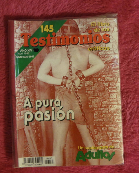 revista El libro de los Testimonios eróticos N°145