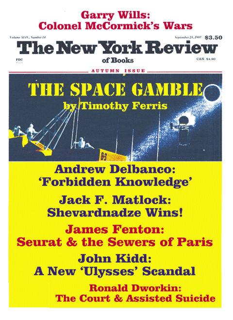 The New York Review Of Books - September 25 - 1997