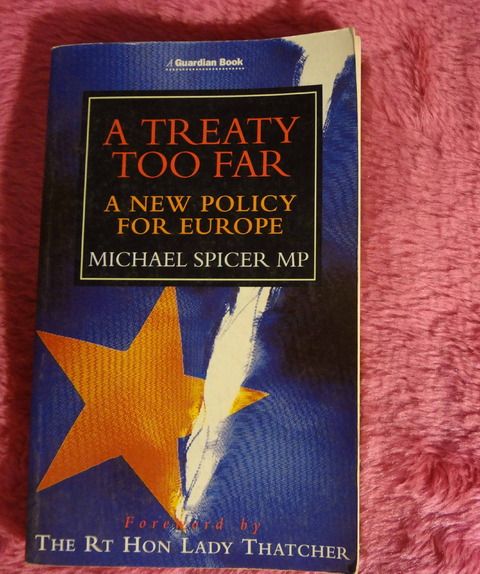 A Treaty Too Far New Policy for Europe by Michael Spicer MP