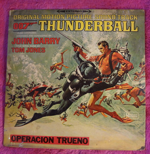 James Bond 007 - Thunderball - Operacion Trueno - Soundtrack vinilo