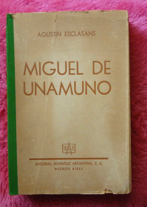 Miguel de Unamuno de Agustin Esclasans