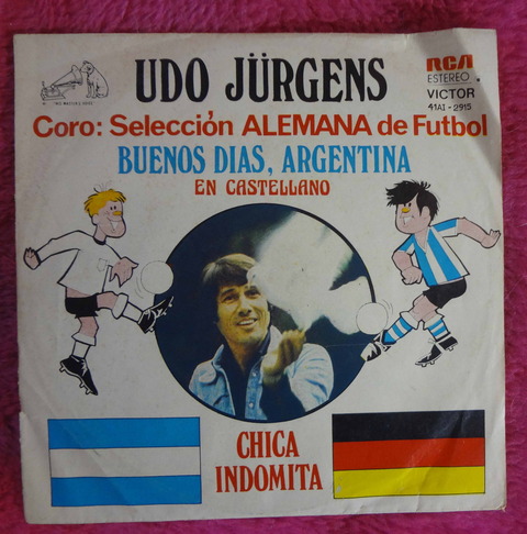 Udo Jürgens Coro Selección Alemana de Fútbol - Buenos días Argentina - Chica indómita
