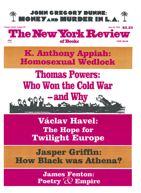 The New York Review Of Books - June 20 - 1996