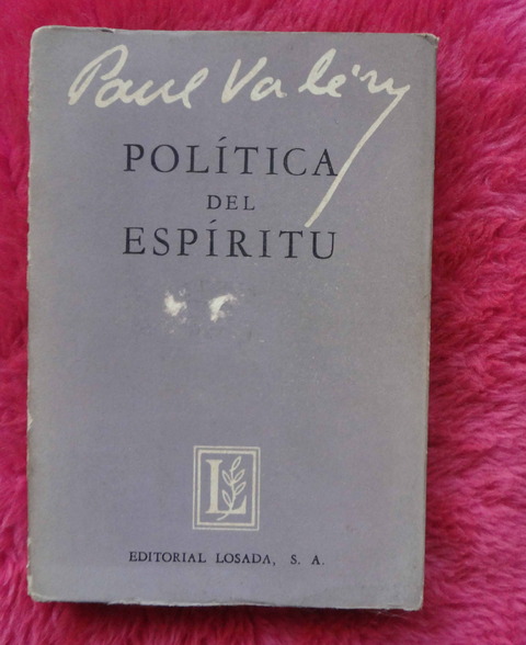 Política del espíritu de Paul Valery