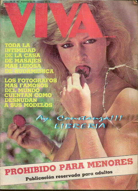 Revista Erotica Viva con todo N°21 15 Mayo 1984