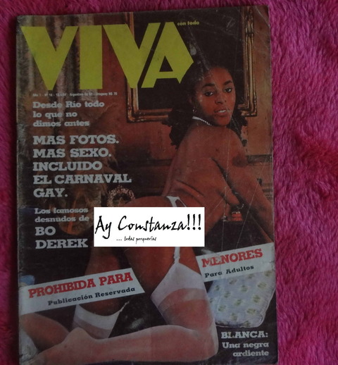 Revista Erotica Viva con todo N°16 - 10 de Abril de 1984