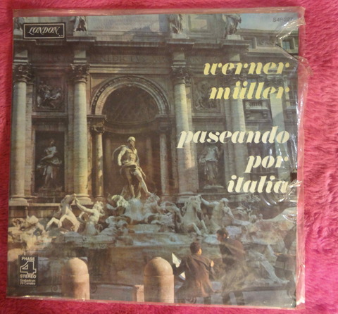 Werner Müller y su orquesta - Paseando por Italia - vinilo