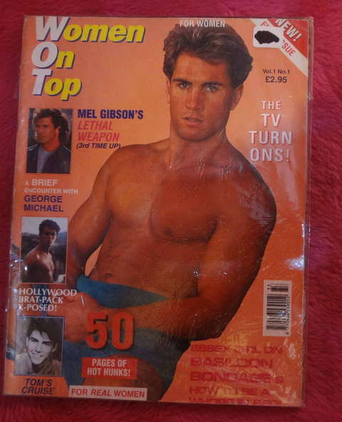 revista Women on Top - vol. 1 num 1 George Michael Tom Cruise