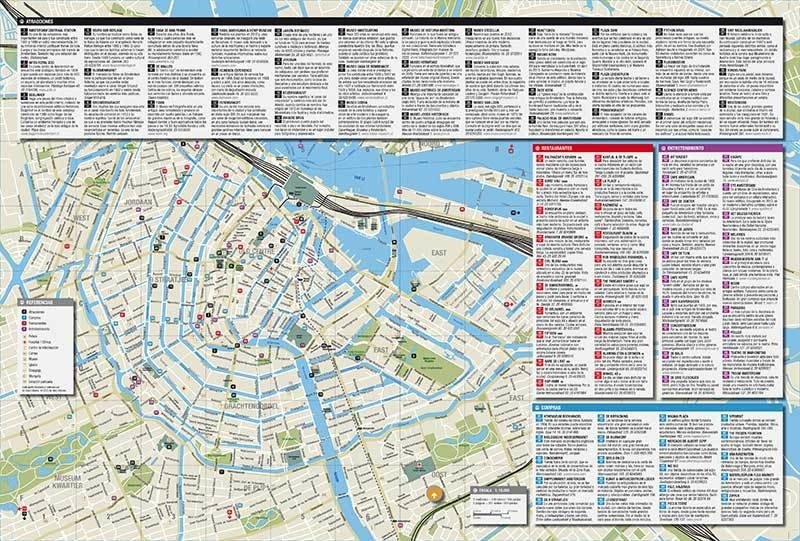 Guia Mapa De Amsterdam Comprar En De Dios Editores
