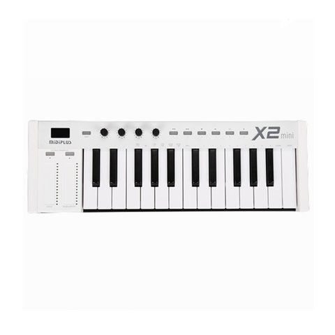 MIDIPLUS X2 mini Teclado Controlador 25 teclas sensitivas semipesadas