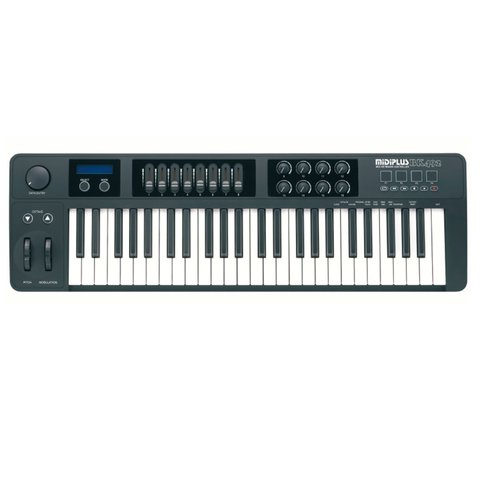 MIDIPLUS BK492 TECLADO MIDI USB 4 OCTAVAS SENSITIVO LCD