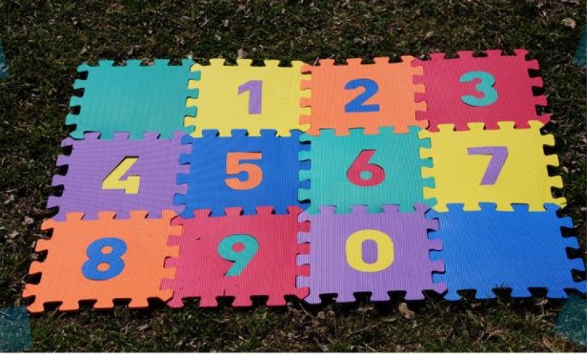 bloques de goma eva para bebes