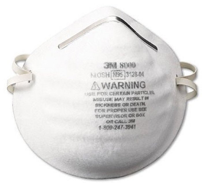 Respirador 3M 8000 P1 para Polvos Humos y Neblinas — Seguridad Respirador 3M 8000 P1 para Polvos Humos y Neblinas — Seguridad