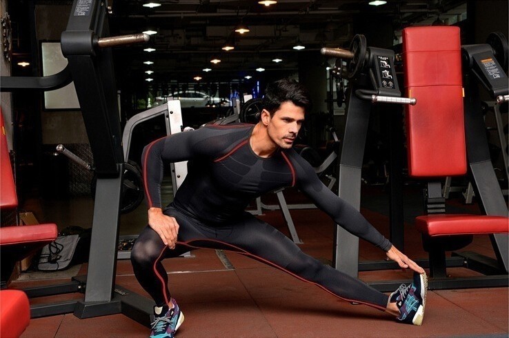camisa legging masculina