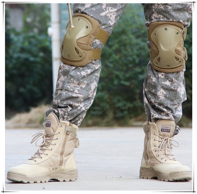 bota militar masculina cano longo