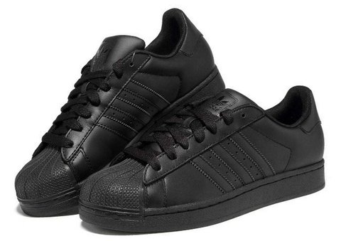 adidas superstar negras gamuza