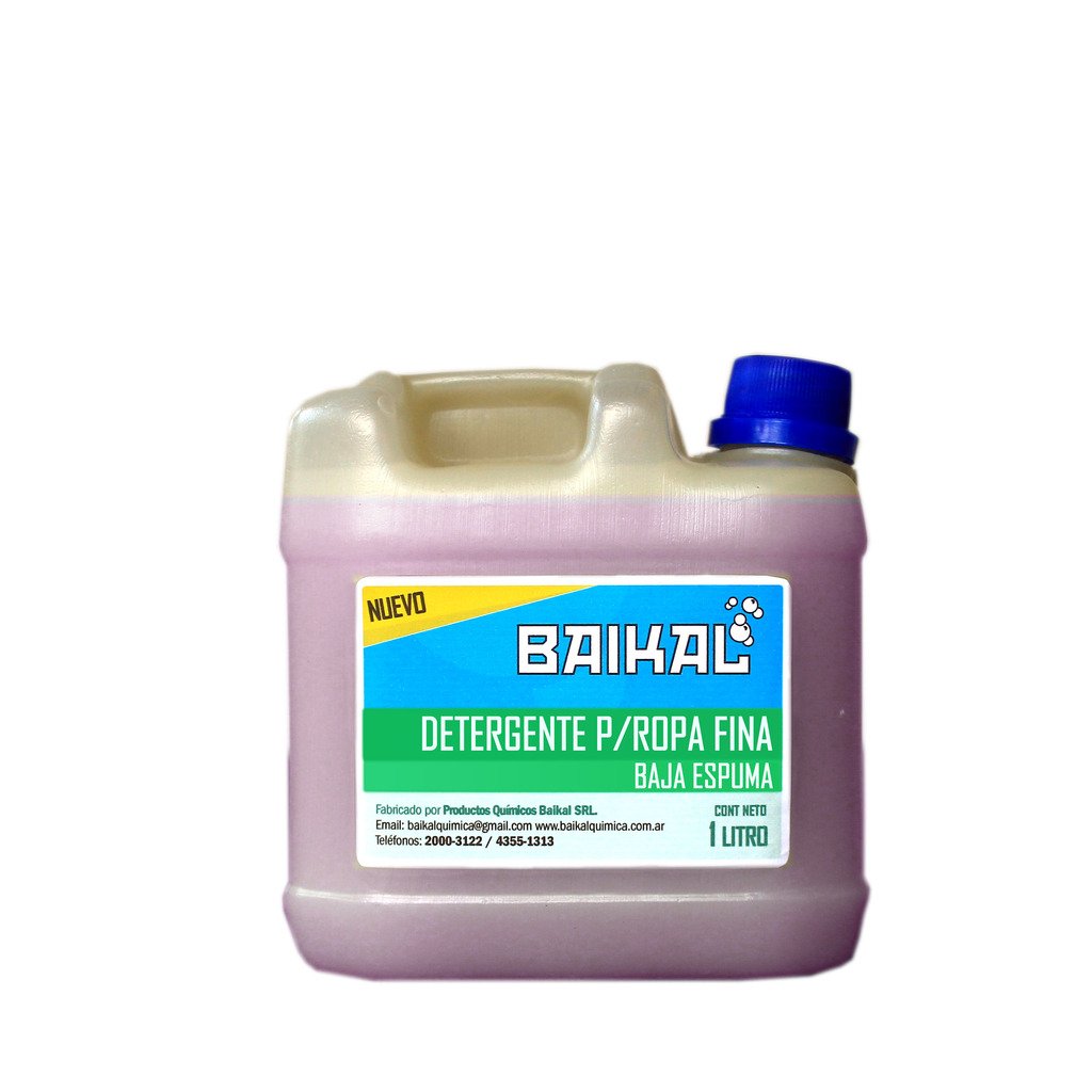 Detergente Ropa Fina Baja Espuma - Baikal Química
