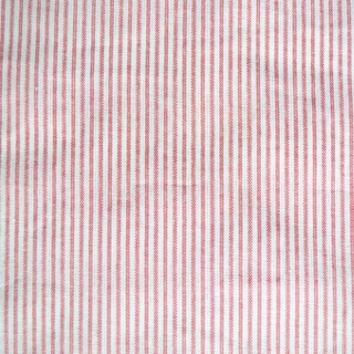 Tela Liencillo Rayas Fina Rojo 101 - Trapitos.com.ar