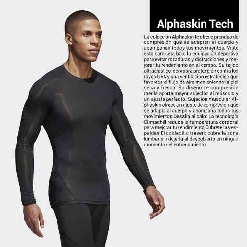 remera termica adidas