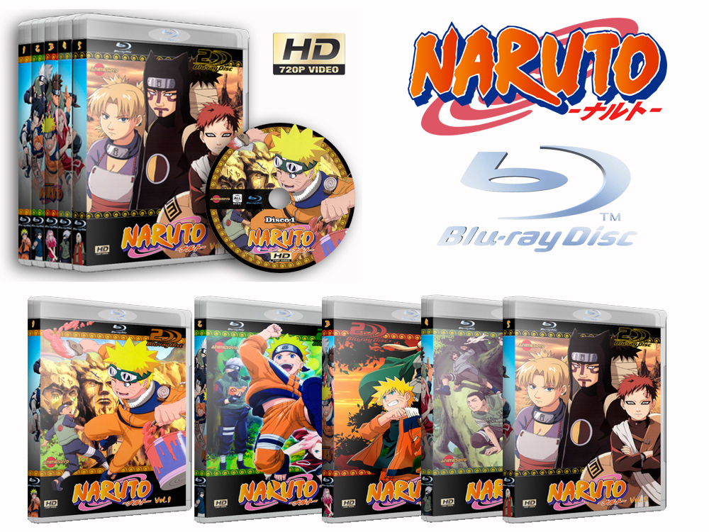 Dvd Box 2 - Naruto Clássico - 5dvd Original