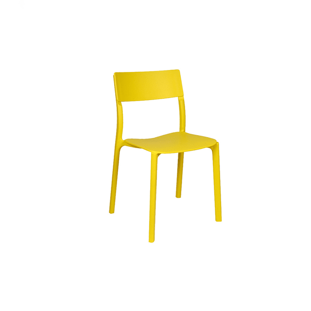 Silla Plastica Estate Amarilla Comprar en Kikely