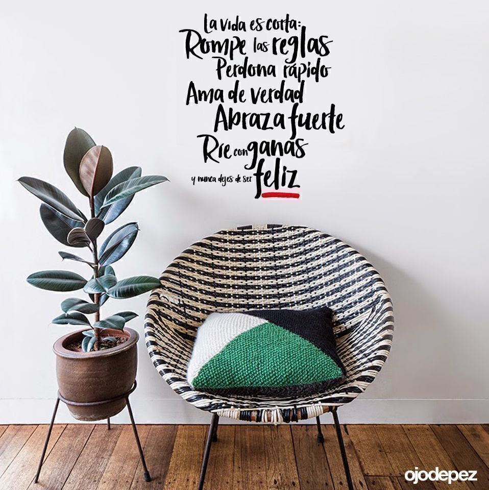 vinilos decorativos frases frase 029 rompe las reglas vinilos decorativos frases frase 029 rompe las reglas