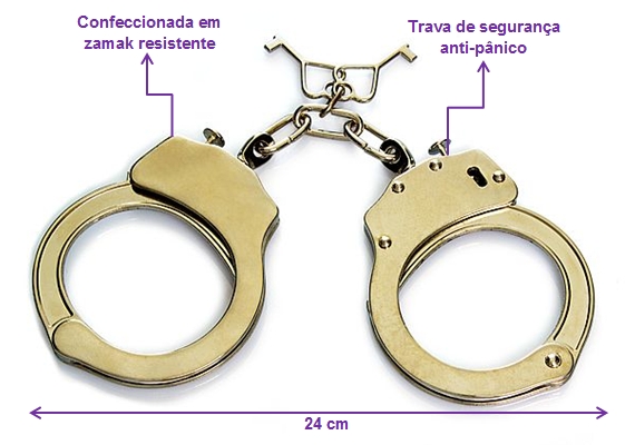 Medidas Algema em zamak Niquelada super resistente - Cromada