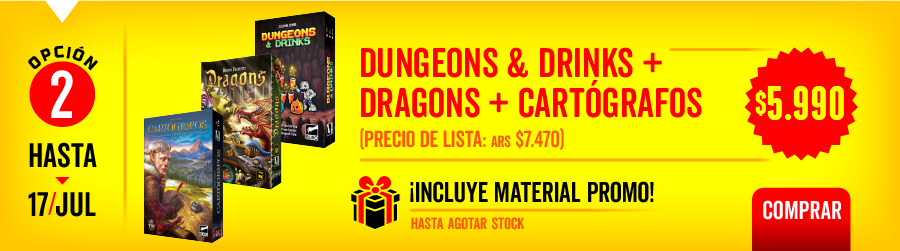 Dungeons & Drinks (+ Cartas Promo) - Comprar em Buró