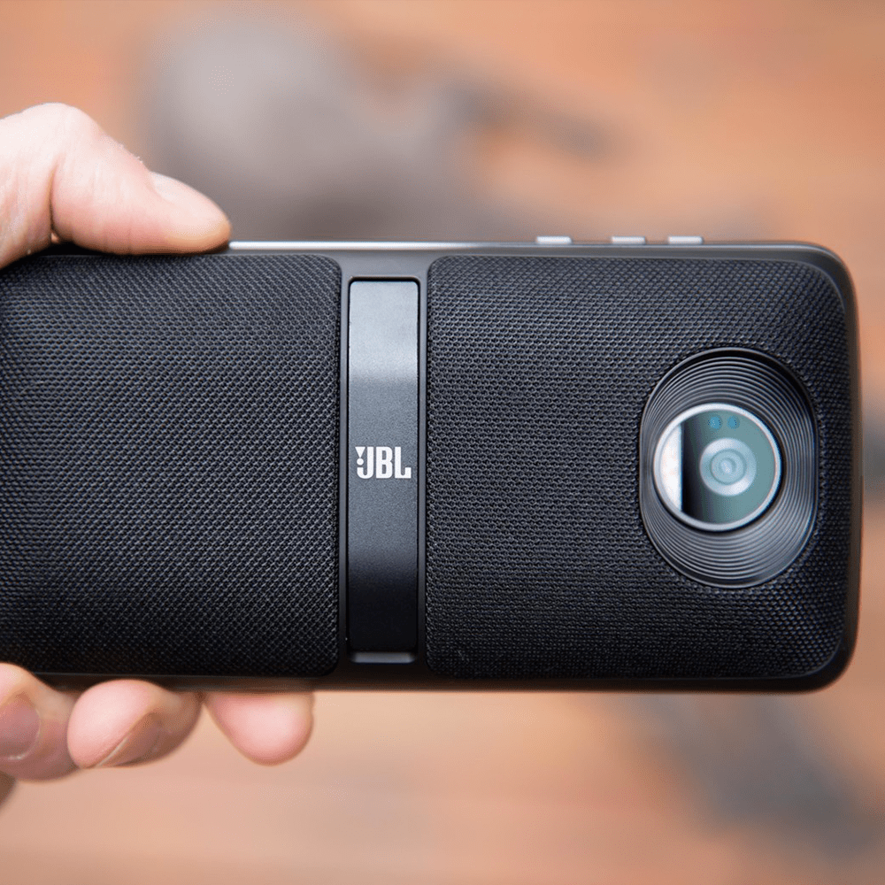 Motorola moto z play 2 negro sound speaker jbl
