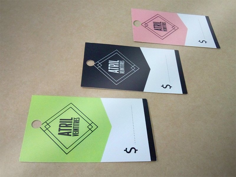 Tags Etiquetas Para Ropa Corte Recto