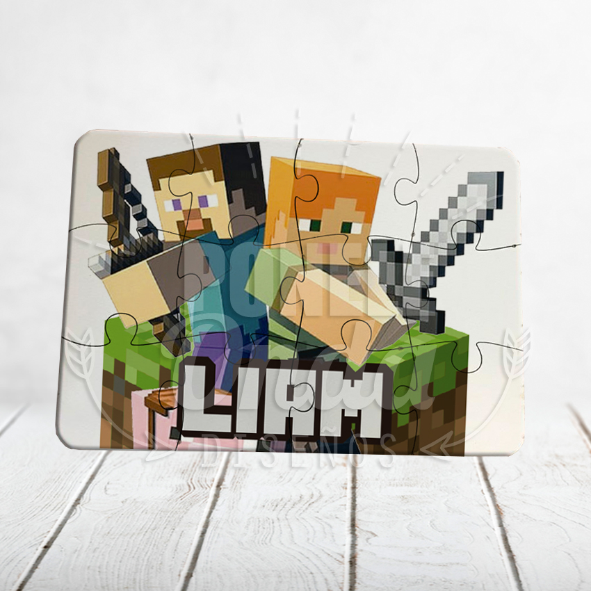 rompecabezas minecraft