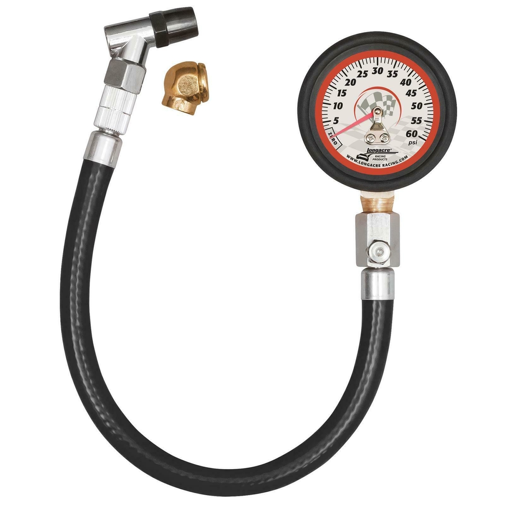 Medidor presion neumaticos Longacre Manometro 60 psi