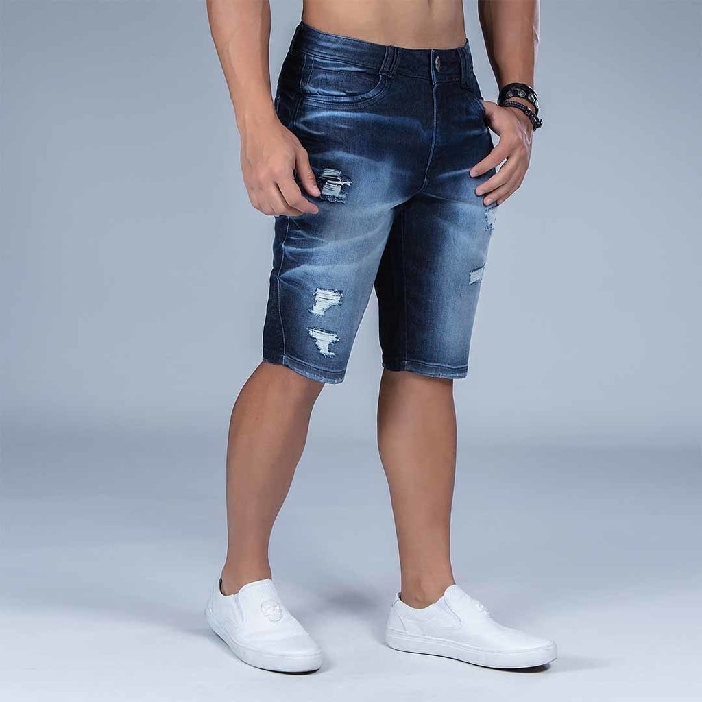 Morte Juventude Mal Bermudas Masculinas Jeans Lusaguaalcanena Pt