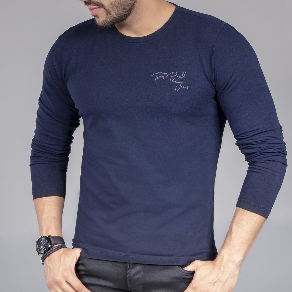 camisas manga longa jeans