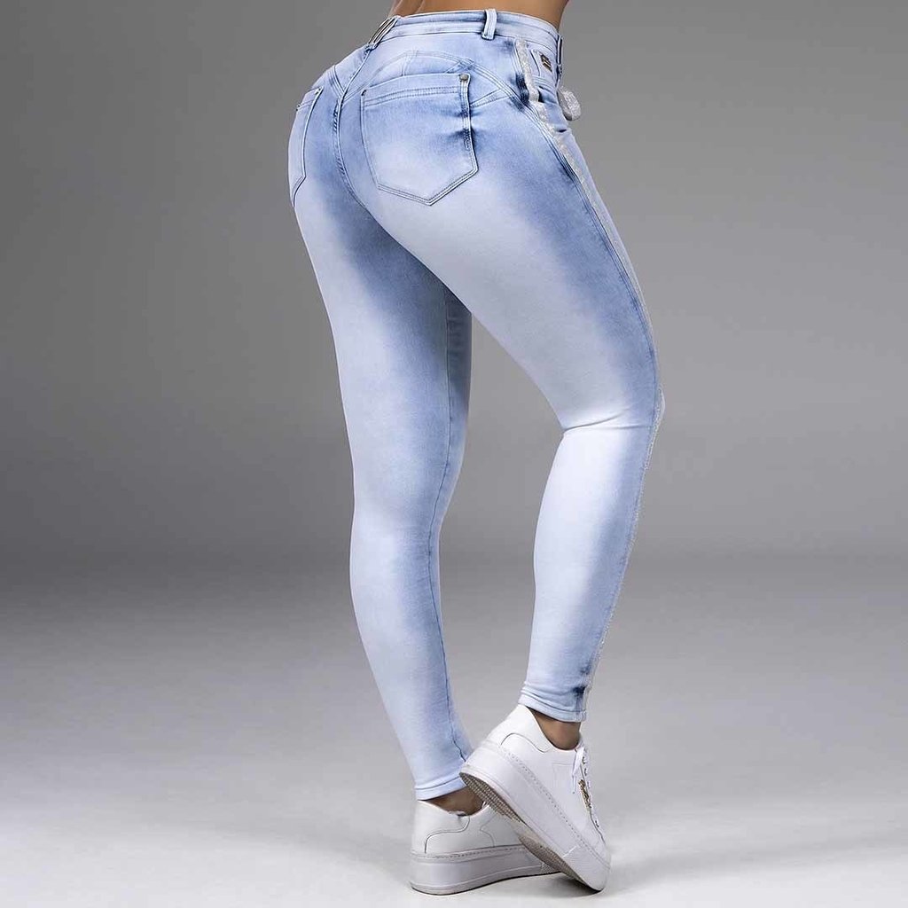 calça jeans feminina colada